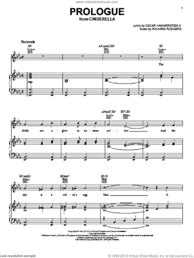 Prologue (from Cinderella)