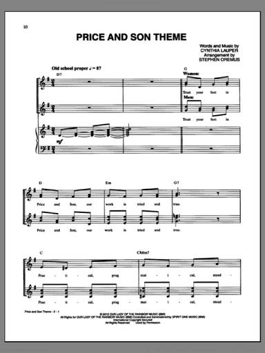Price And Son Theme
