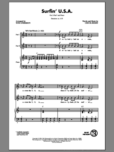 Surfin' U.S.A. (arr. Tom Anderson)