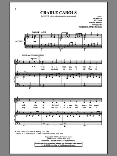 Cradle Carols (from Carols For Choir And Congregation)