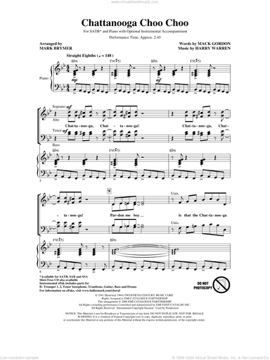 Chattanooga Choo Choo (arr. Mark Brymer)