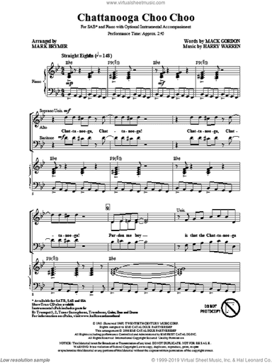 Chattanooga Choo Choo (arr. Mark Brymer)