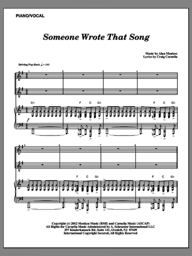 Someone Wrote That Song