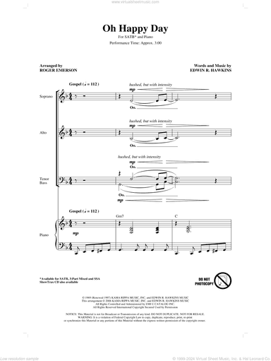 Oh Happy Day (arr. Roger Emerson)