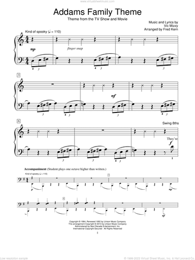 The Addams Family Theme
