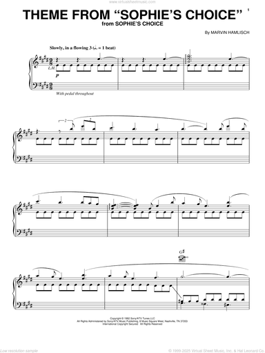 Theme From "Sophie's Choice"