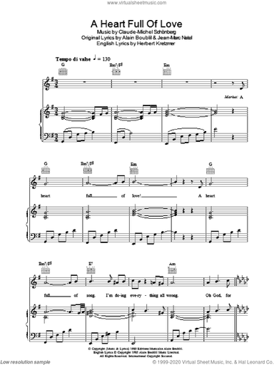 A Heart Full Of Love (from Les Miserables)