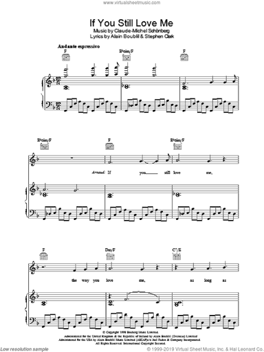 If You Still Love Me (from Martin Guerre)