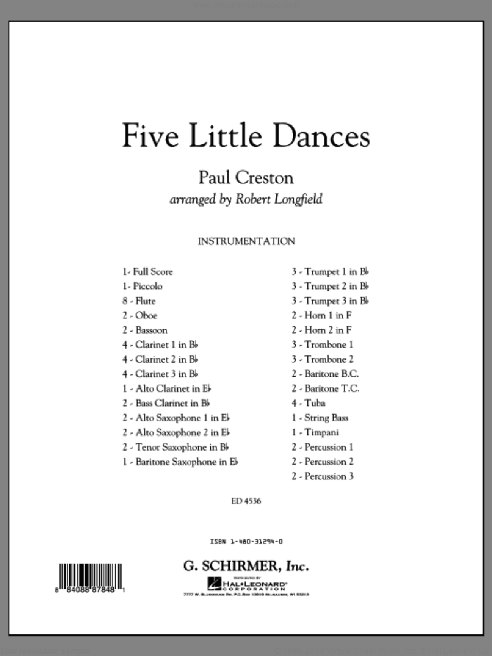 Five Little Dances (COMPLETE)
