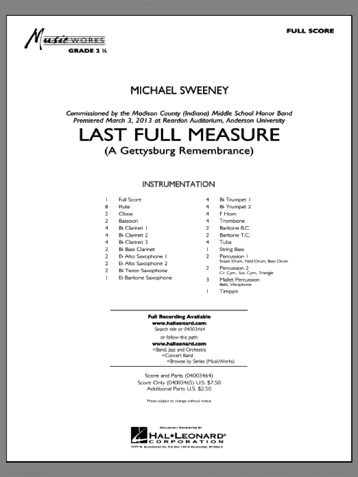 Last Full Measure (A Gettysburg Remembrance)