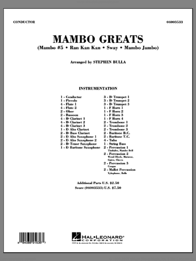 Mambo Greats (COMPLETE)