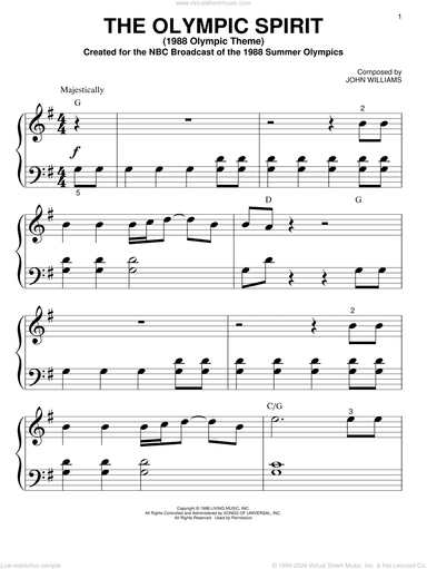 The Olympic Spirit (1988 Olympic Theme)