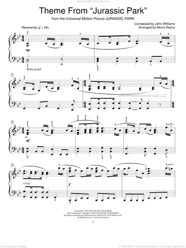 Theme From "Jurassic Park"
