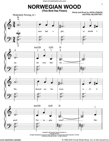 Norwegian Wood (This Bird Has Flown)