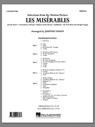Les Miserables (Selections from the Motion Picture)