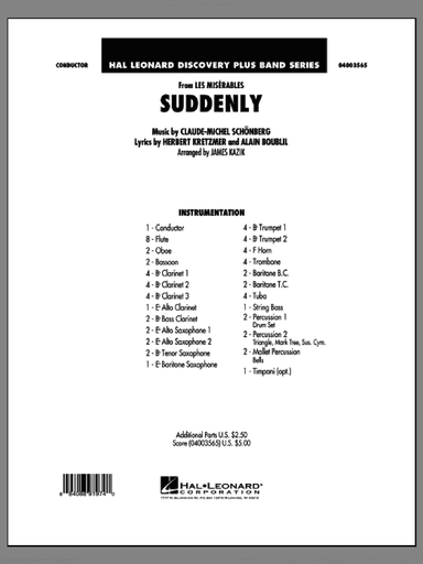 Suddenly (from Les Miserables) (COMPLETE)