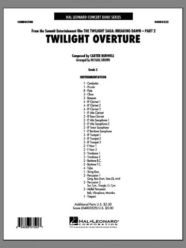 Twilight Overture (from The Twilight Saga: Breaking Dawn Part 2)