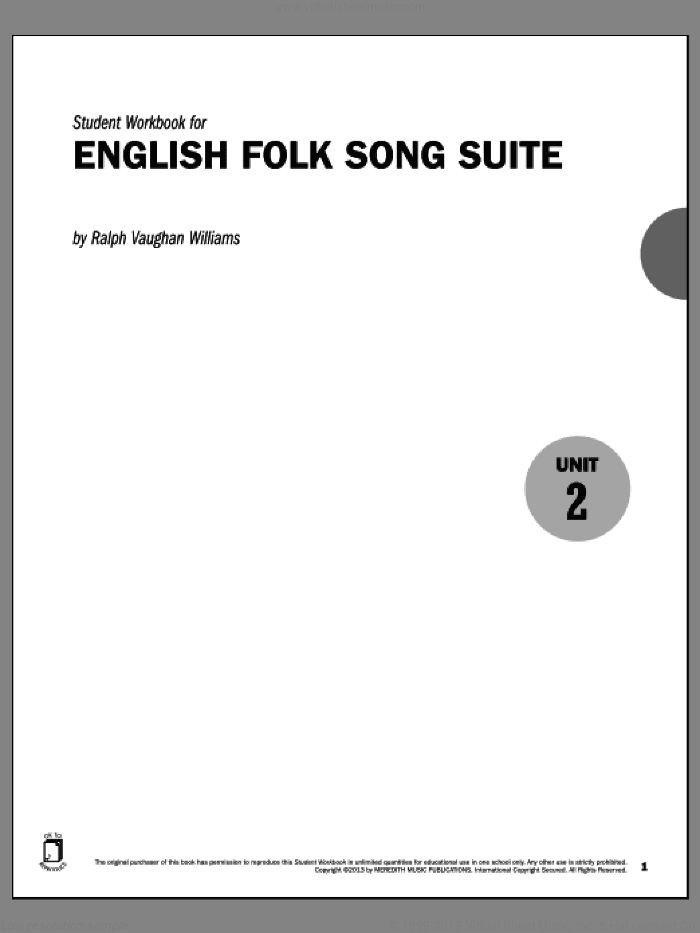 Guides to Band Masterworks, Vol. 3 - Student Workbook - English Folk Song Suite