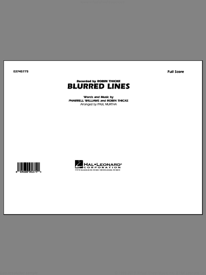Blurred Lines (COMPLETE)