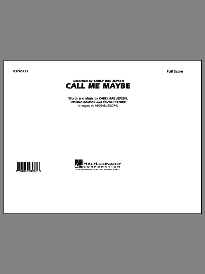 Call Me Maybe (COMPLETE)