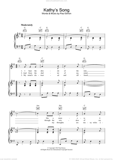 Kathy's Song