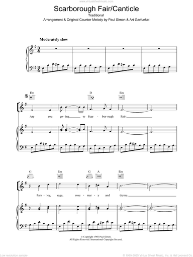 Scarborough Fair/Canticle