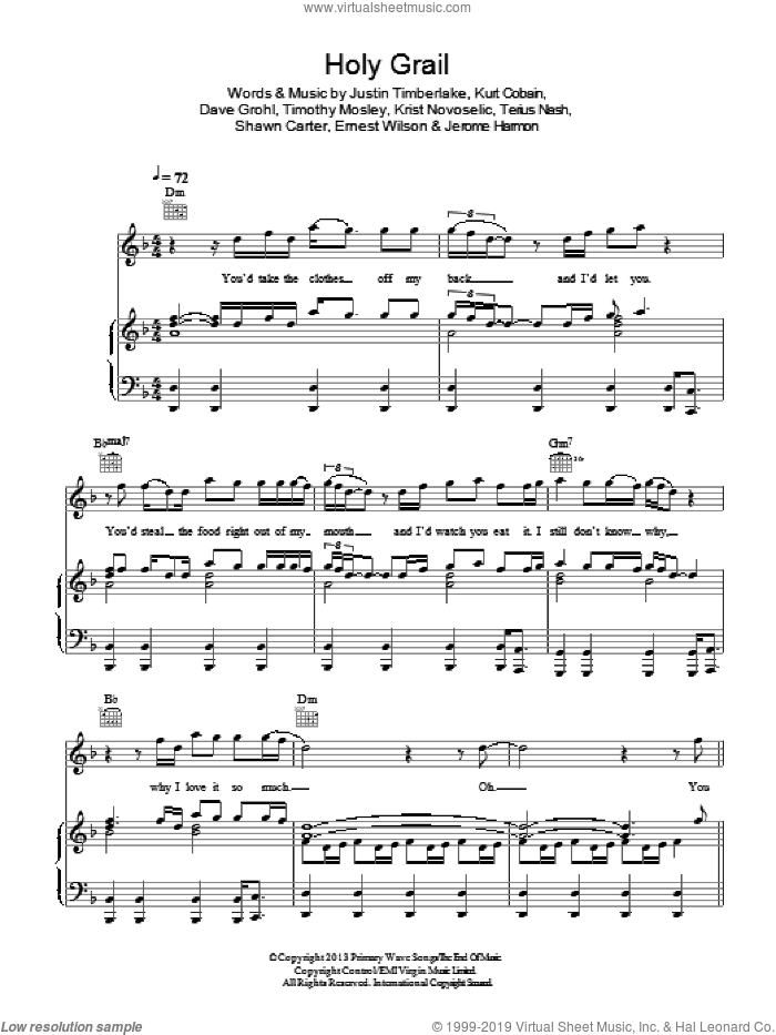 Holy Grail (feat. Justin Timberlake)