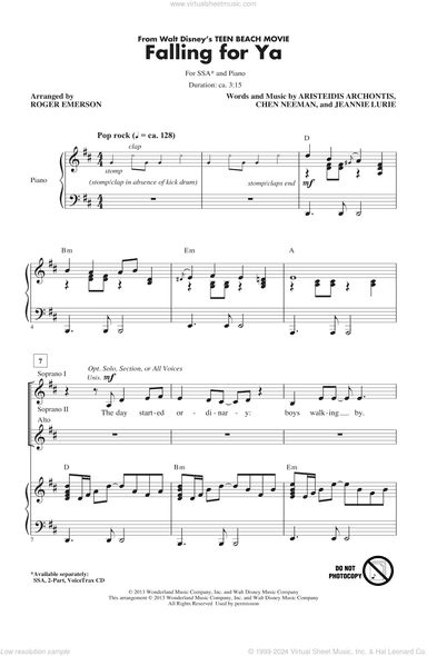 Falling For Ya (from Teen Beach Movie)