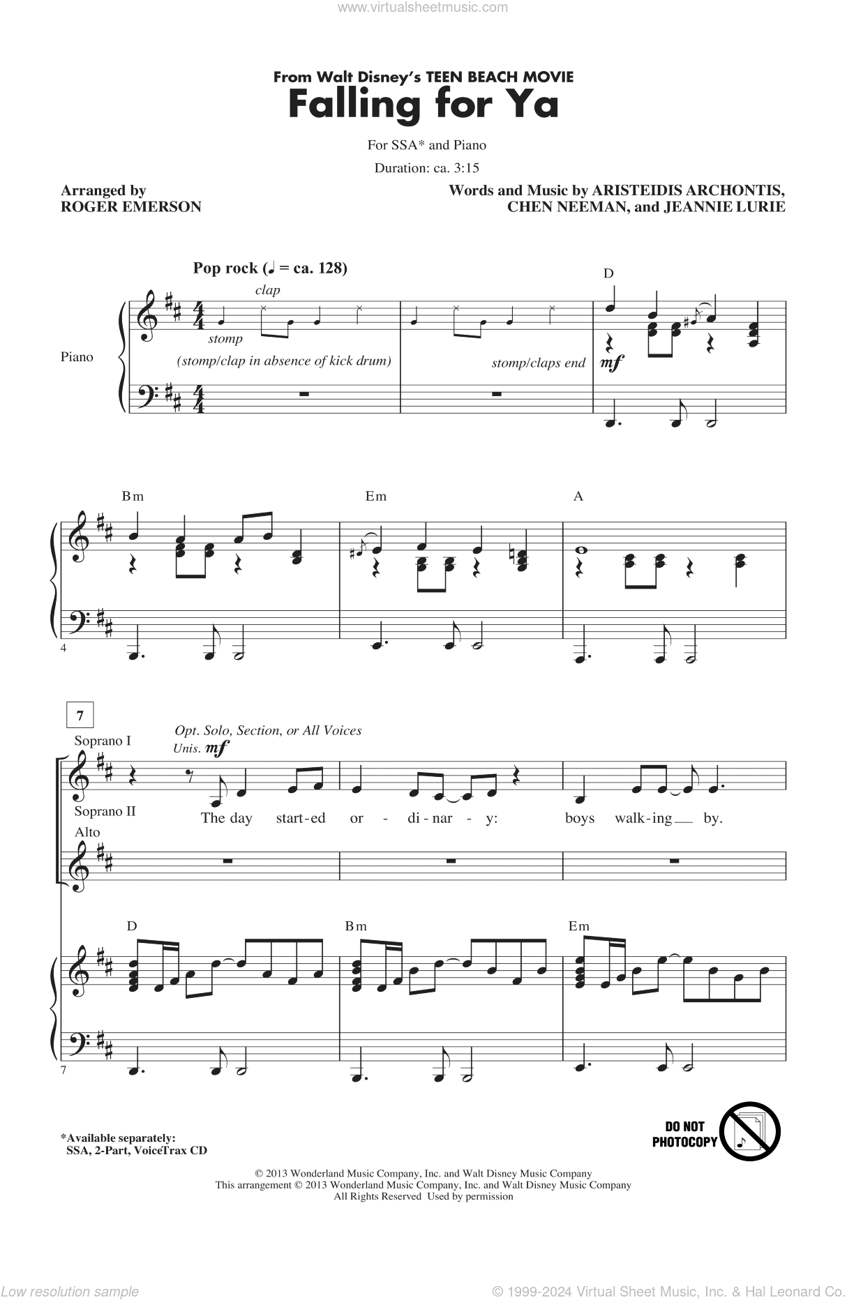 Falling For Ya (from Teen Beach Movie)