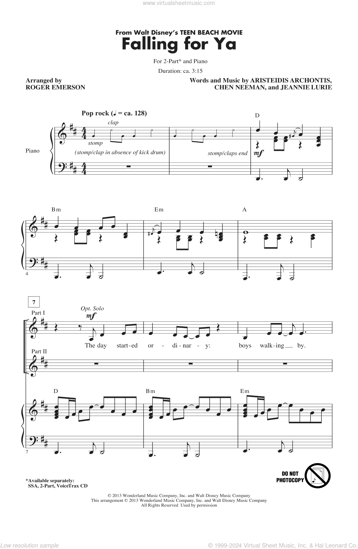 Falling For Ya (from Teen Beach Movie)