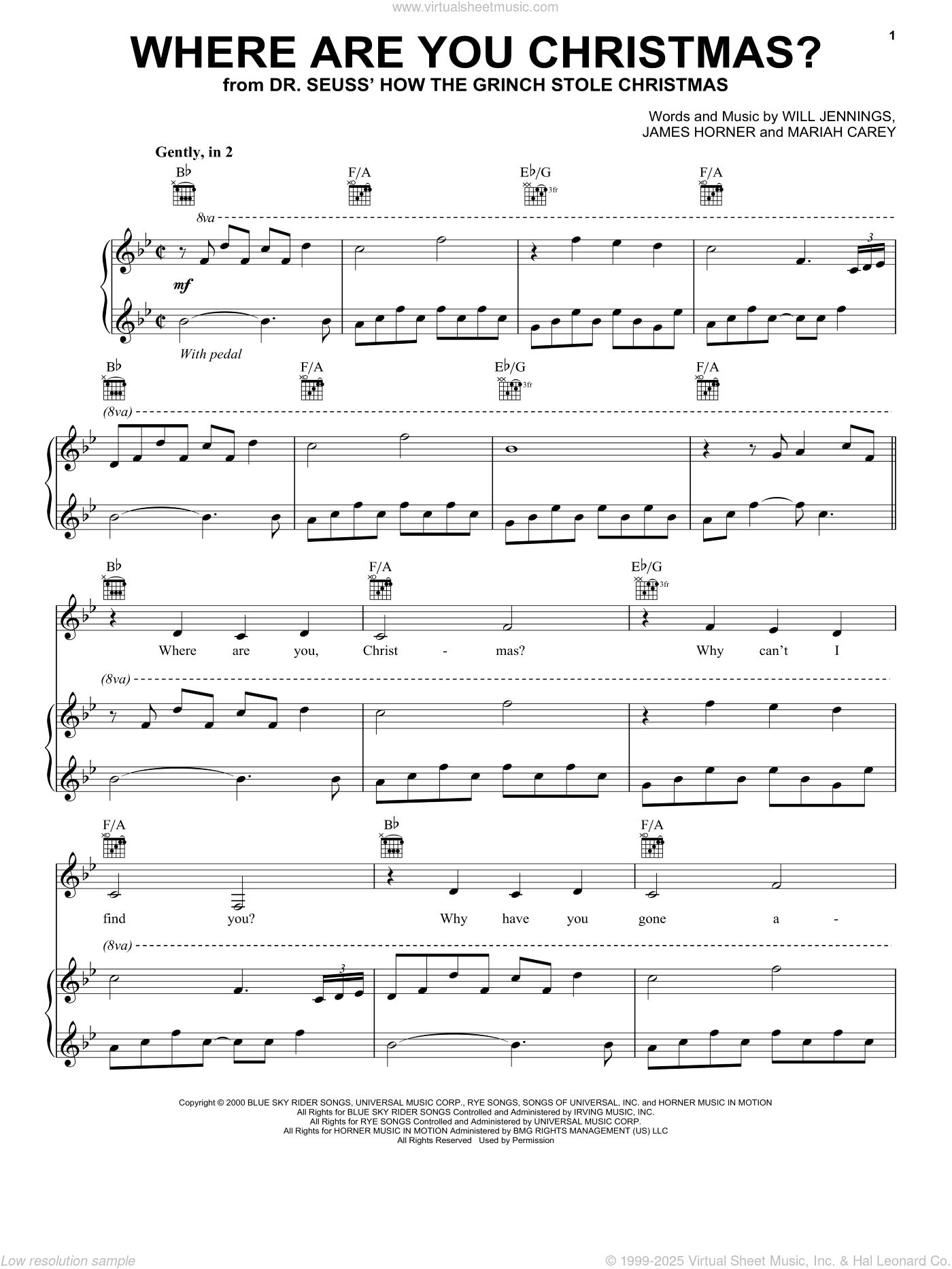 Where Are You Christmas? (from How The Grinch Stole Christmas)