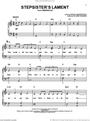 Stepsisters' Lament