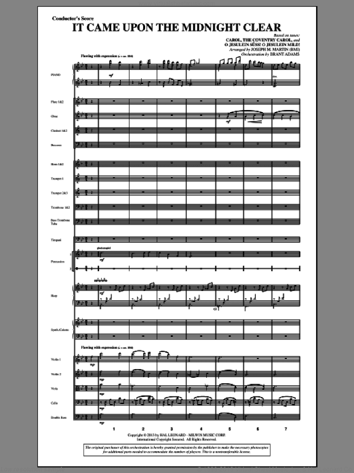 It Came Upon The Midnight Clear (from A Symphony Of Carols)