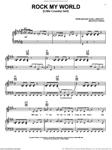 Rock My World (Little Country Girl)