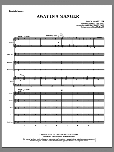 Away In A Manger (from A Symphony Of Carols)