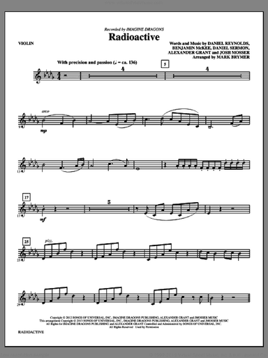 Radioactive (complete set of parts)
