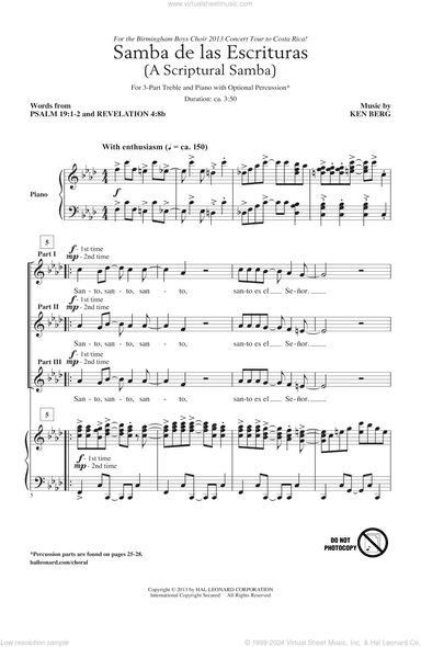 Samba De Las Escrituras
