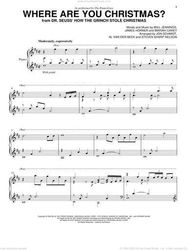 Where Are You Christmas? (from How The Grinch Stole Christmas)