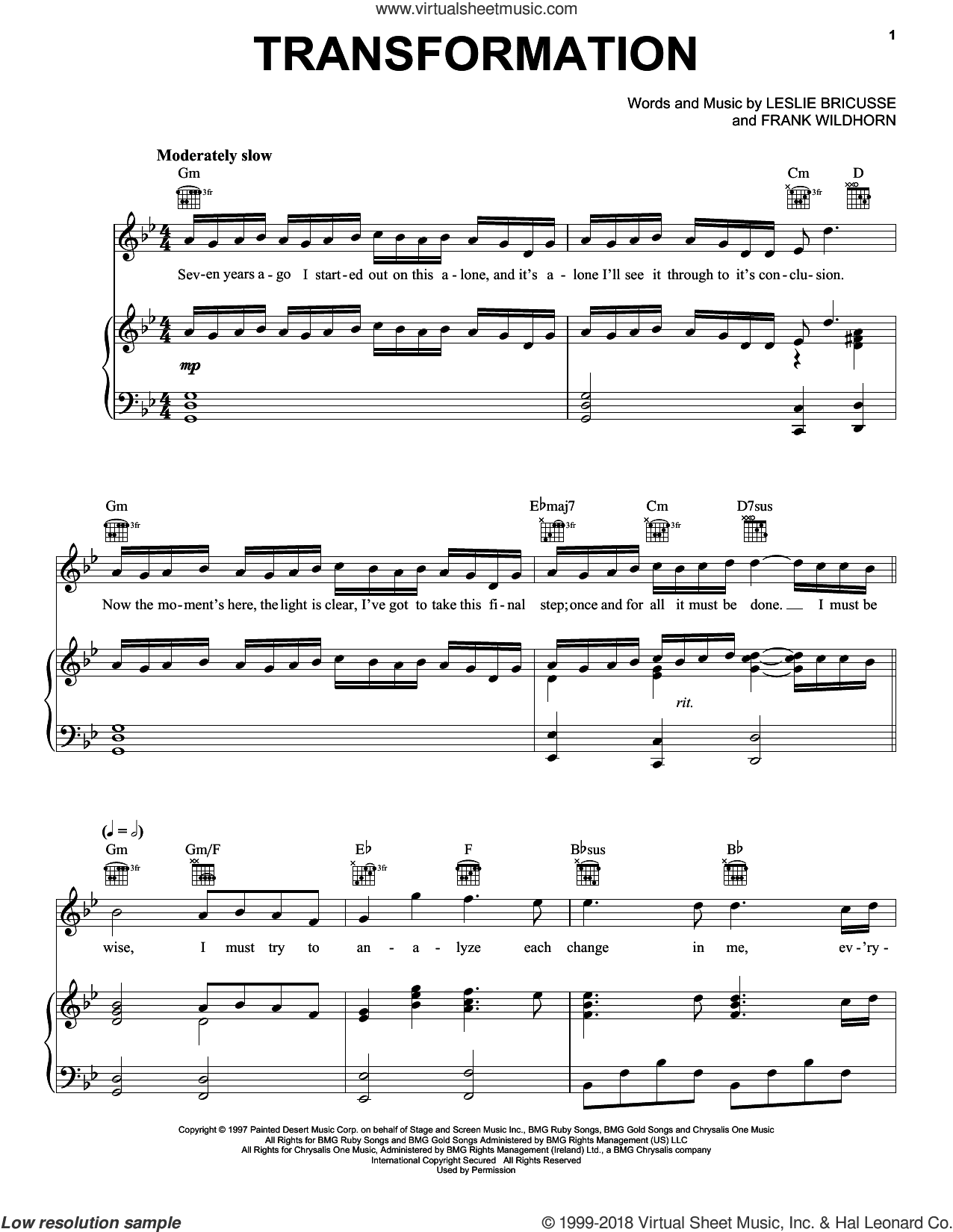 Transformation (from Jekyll and Hyde)