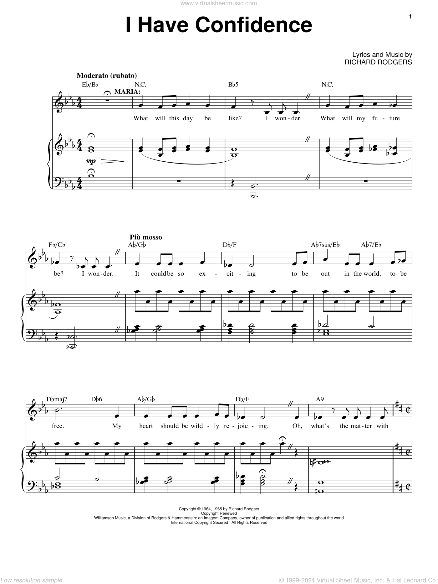 I Have Confidence (from The Sound of Music)