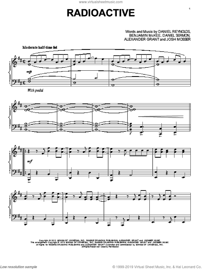 Radioactive (arr. Jason Lyle Black)