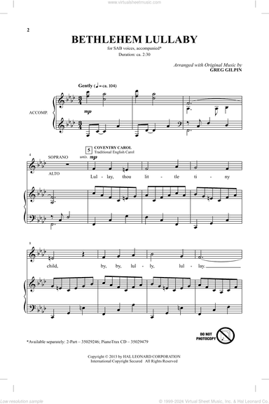 Bethlehem Lullaby
