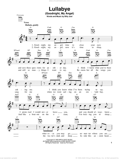 Lullabye (Goodnight, My Angel)