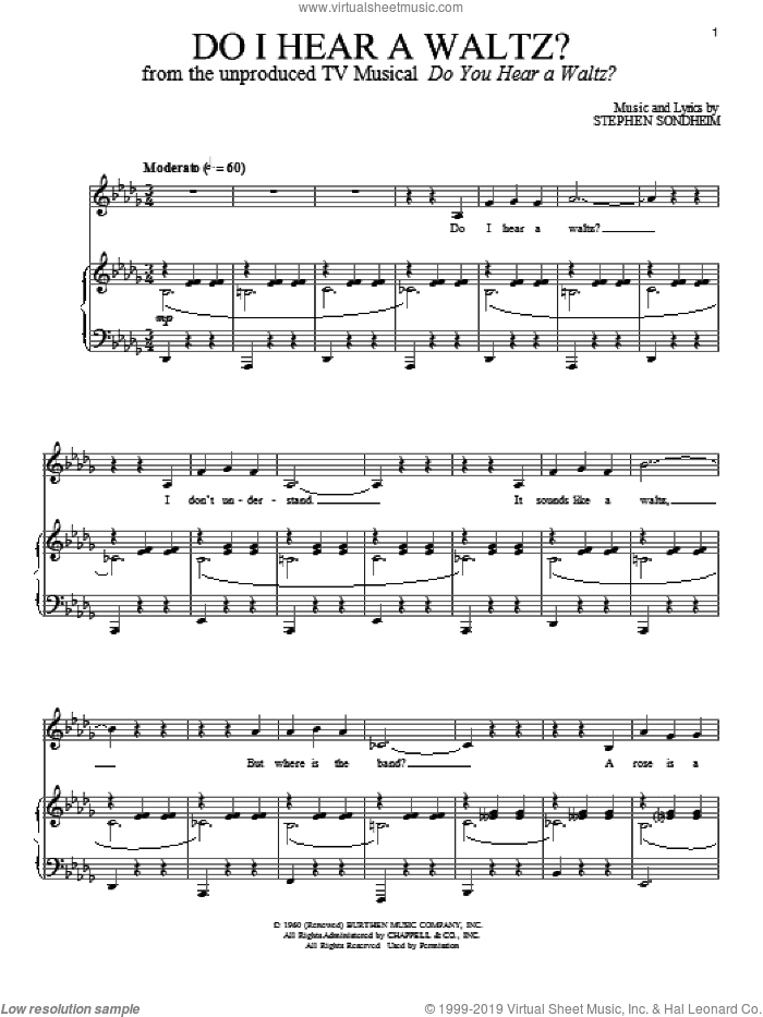 Do I Hear A Waltz?