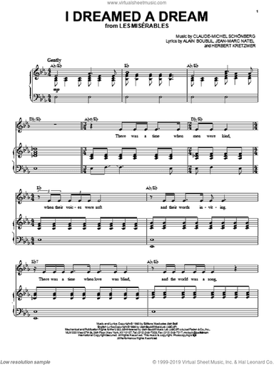 I Dreamed A Dream