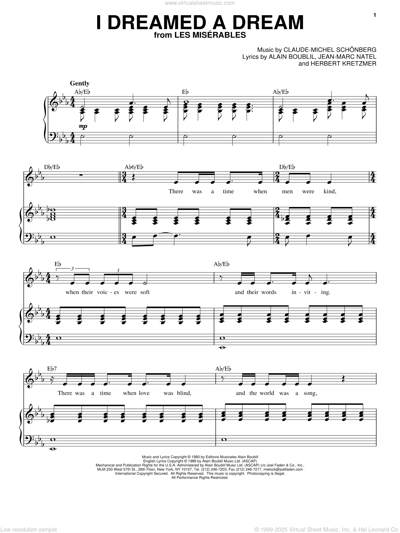 I Dreamed A Dream