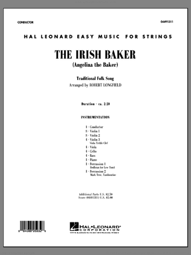 The Irish Baker (Angelina the Baker) (COMPLETE)