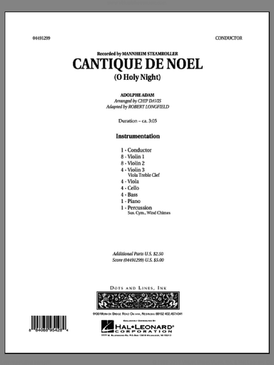 Cantique de Noel (O Holy Night) (COMPLETE)