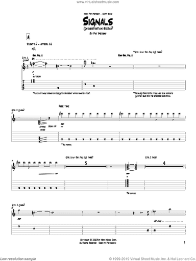 Signals (Orchestrion Sketch)