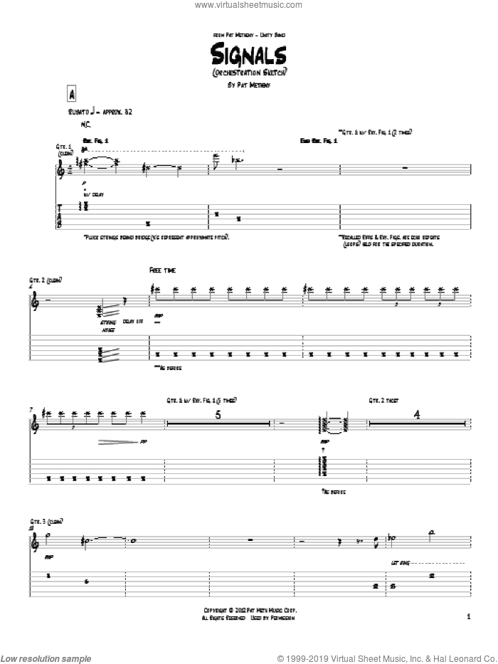 Signals (Orchestrion Sketch)